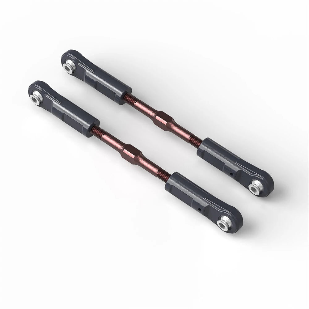 2PCS ZD Racing MT09 1/7 Brushless Monster Truck RC Car Parts Upper/Steering Linkage Rod Vehicles Models Spare Accessories 09019 09020