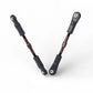 2PCS ZD Racing MT09 1/7 Brushless Monster Truck RC Car Parts Upper/Steering Linkage Rod Vehicles Models Spare Accessories 09019 09020