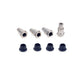 4PCS ZD Racing 8007 Shock Damper Bushing w/ Sleeves for 9116 08427 MT8 1/8 RC Car Spare Parts