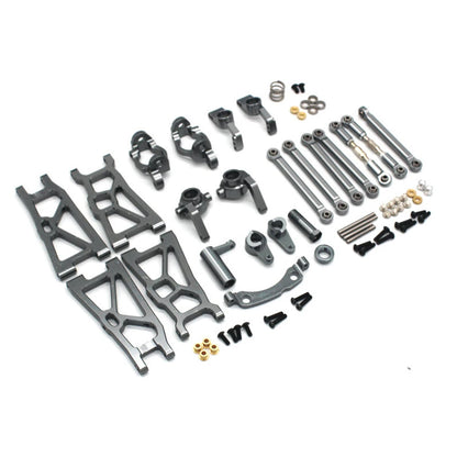 Metal Upgrade Parts Swing Arm Steering Cup Accessories Set For ZD Racing DBX-10 1/10 RC Car
