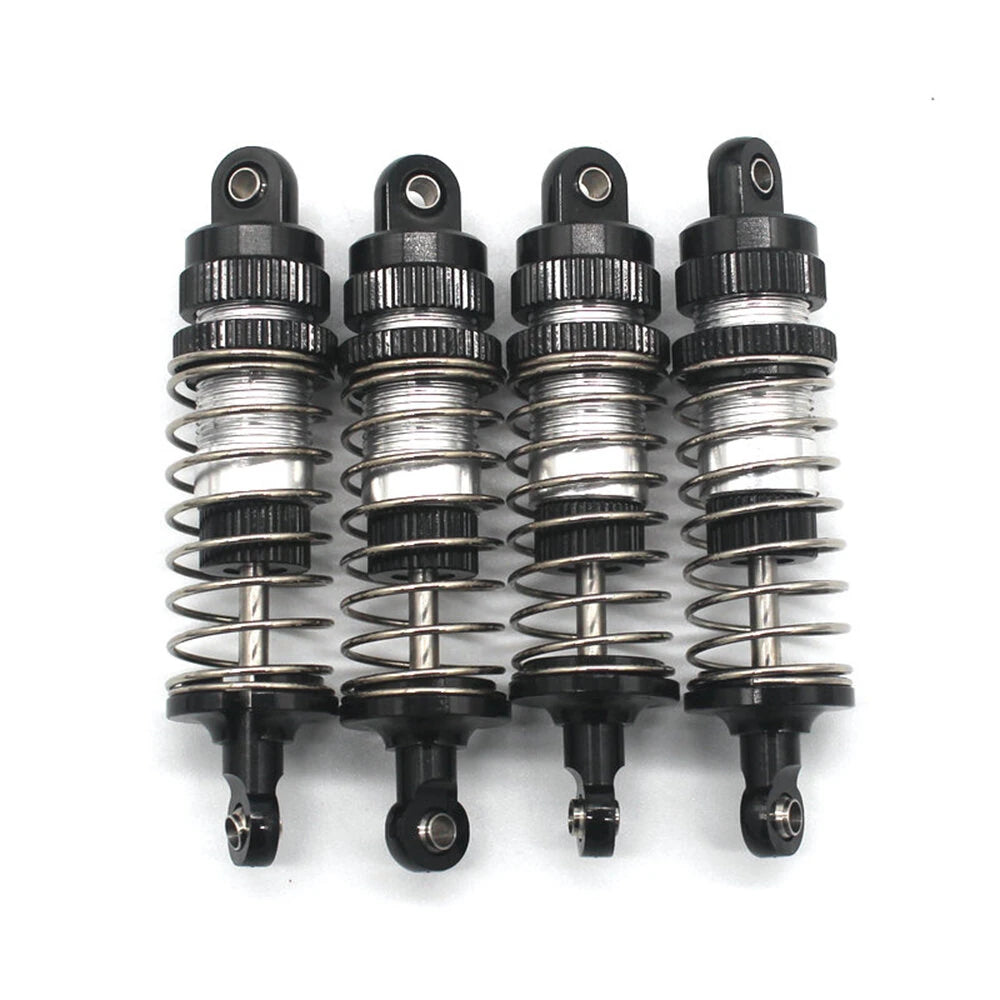 4PCS Upgraded Metal Parts Oil Filled Shock Absorbers Dampers for 1/14 ZD Racing MT16 Rlaarlo JIUSI MT14R PT14R RC Cars Vehicles Models Spare Accessories
