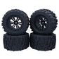 4PCS ZD Racing 1/10 Truck Universal Wheel Tire for HPI HSP Savage XS TM Flux RC Car Parts