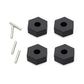 ZD Racing MT16 1/16 RC Car Parts Wheel Hex Adapter Nuts 12mm Set Vehicles Models Spare Accessories 16041