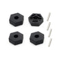 ZD Racing MT16 1/16 RC Car Parts Wheel Hex Adapter Nuts 12mm Set Vehicles Models Spare Accessories 16041