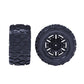 2PCS ZD Racing MT16 1/16 RC Car Parts Tires Wheels Rims Pre-Glued Vehicles Models Spare Accessories 16026