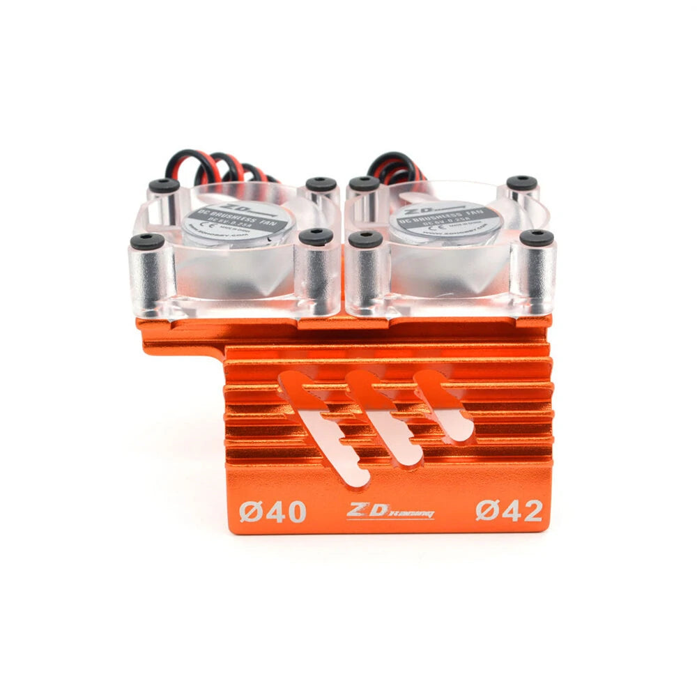 ZD Racing DBX07 EX07 MX07 1/7 RC Car Spare Motor Heatsink Radiator 40/42mm 8553 Vehicles Model Parts Accessories