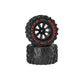 2PCS ZD Racing MT09 1/7 Brushless Monster Truck RC Car Parts Wheels Tires Wheelie Bar Assembly Vehicles Models Spare Accessories 09009 09049