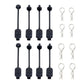 8PCS RC Car Body Clip Rubber Retainer Shell Fixed Buckle Lock 8301 for Arrma Losi ZD Racing 1/8 1/10 1/16 Vehicles Models Parts