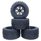 4PCS ZD Racing 1/10 Truck Universal Wheel Tire for HPI HSP Savage XS TM Flux RC Car Parts