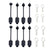 8PCS RC Car Body Clip Rubber Retainer Shell Fixed Buckle Lock 8301 for Arrma Losi ZD Racing 1/8 1/10 1/16 Vehicles Models Parts