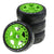 4PCS Rally On-Road Tires Wheels 17mm Hex for ARRMA ZD Racing HSP HNR X3GT 1/7 1/8 RC Car Vehicles Model Parts
