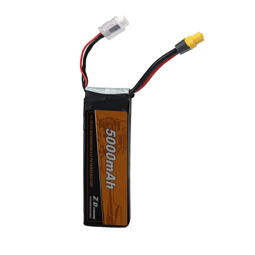 ZD Racing MT09 1/7 Brushless Monster Truck RC Car Parts 3S 4S 11.1V 14.8V 5000mAh 5200mAh 35C Lipo Battery XT60 Plug Vehicles Models Spare Accessories 09054 09055