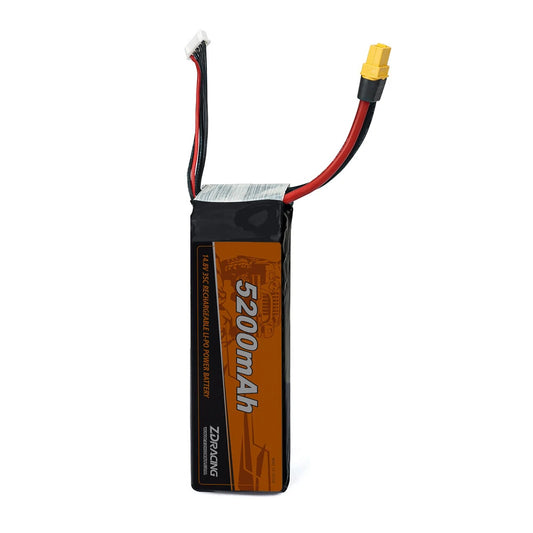 ZD Racing MT09 1/7 Brushless Monster Truck RC Car Parts 3S 4S 11.1V 14.8V 5000mAh 5200mAh 35C Lipo Battery XT60 Plug Vehicles Models Spare Accessories 09054 09055