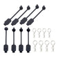 8PCS RC Car Body Clip Rubber Retainer Shell Fixed Buckle Lock 8301 for Arrma Losi ZD Racing 1/8 1/10 1/16 Vehicles Models Parts