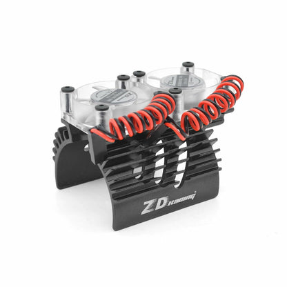 ZD Racing EX07 1/7 4WD ELECTRIC HYPERCAR Brushless RC Car Drift Double Motor Cooling Fan For Hobbywing 40 42 mm Motor8553 Vehicle Models Parts