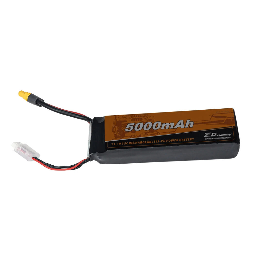ZD Racing MT09 1/7 Brushless Monster Truck RC Car Parts 3S 4S 11.1V 14.8V 5000mAh 5200mAh 35C Lipo Battery XT60 Plug Vehicles Models Spare Accessories 09054 09055