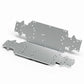 ZD Racing MT16 1/16 RC Car Parts Chassis Bottom Plate Aluminum Alloy Vehicles Models Spare Accessories 16019