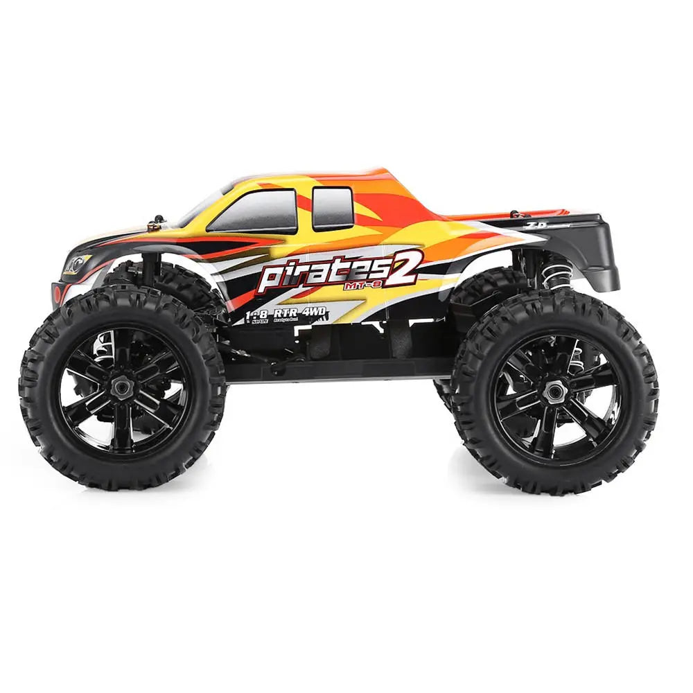 ZD Racing Two Battery 08427 1/8 120A 4WD Brushless RC Car Off-Road Truck RTR Model
