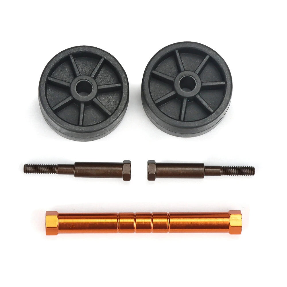 2PCS ZD Racing MT09 1/7 Brushless Monster Truck RC Car Parts Wheels Tires Wheelie Bar Assembly Vehicles Models Spare Accessories 09009 09049