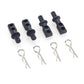 ZD Racing 8185 RC Car Body Mount Posts with Shell Clips Set for 9021 V3 Truggy 1/8 Vehicles Parts