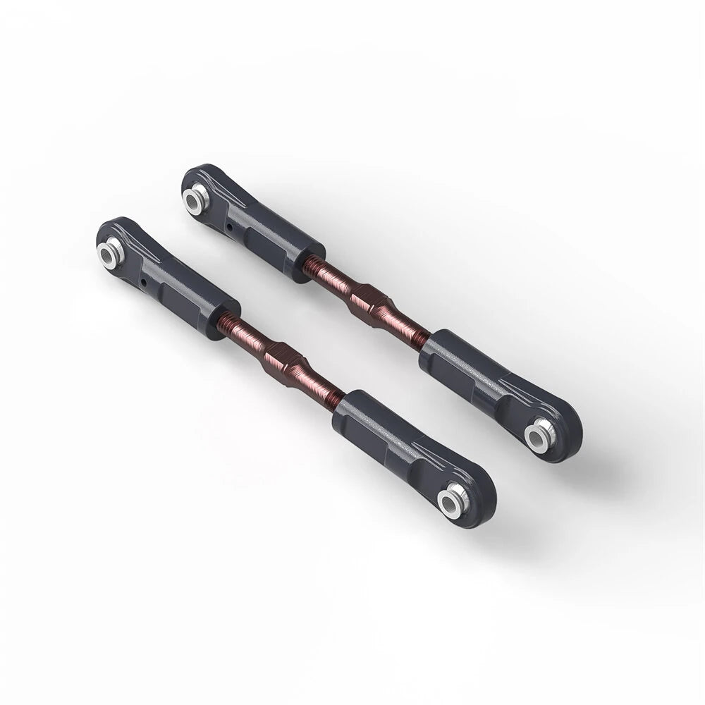 2PCS ZD Racing MT09 1/7 Brushless Monster Truck RC Car Parts Upper/Steering Linkage Rod Vehicles Models Spare Accessories 09019 09020