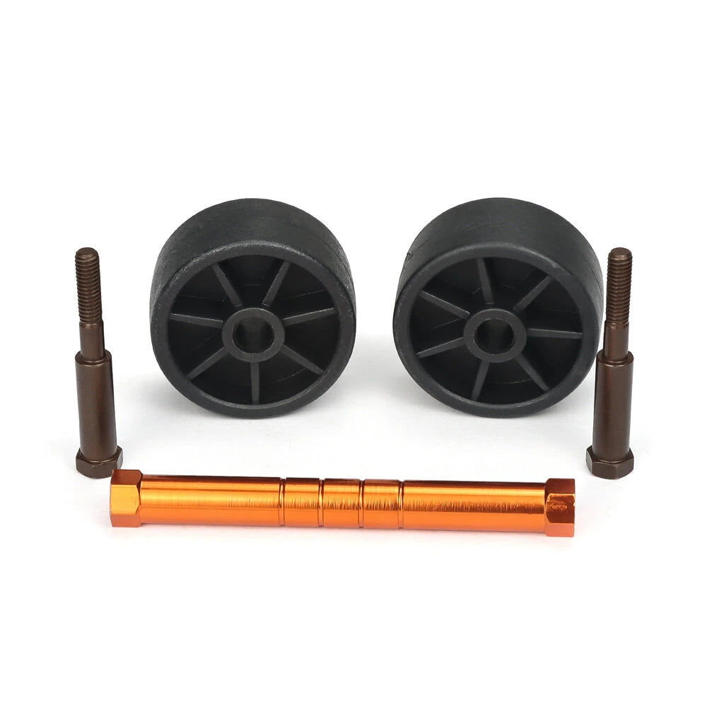 2PCS ZD Racing MT09 1/7 Brushless Monster Truck RC Car Parts Wheels Tires Wheelie Bar Assembly Vehicles Models Spare Accessories 09009 09049