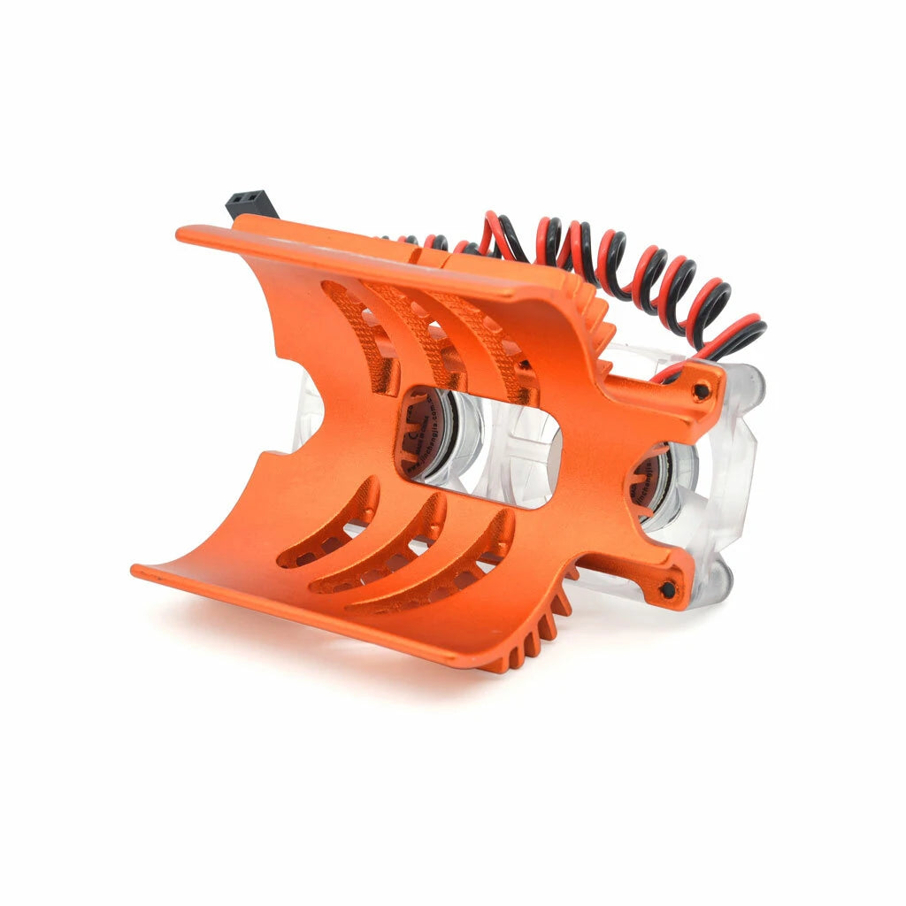 ZD Racing EX07 1/7 4WD ELECTRIC HYPERCAR Brushless RC Car Drift Double Motor Cooling Fan For Hobbywing 40 42 mm Motor8553 Vehicle Models Parts