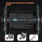ZD Racing MT09 RTR 1/9 2.4G 4WD 85km/h 4S Brushless RC Car Desert Off-Road Monster Truck Large Foot Metal Chassis Drive Shaft Gears Oil Filled Shocks LED Light Professional High Speed Vehicles Models Toys