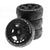 4PCS Rally On-Road Tires Wheels 17mm Hex for ARRMA ZD Racing HSP HNR X3GT 1/7 1/8 RC Car Vehicles Model Parts