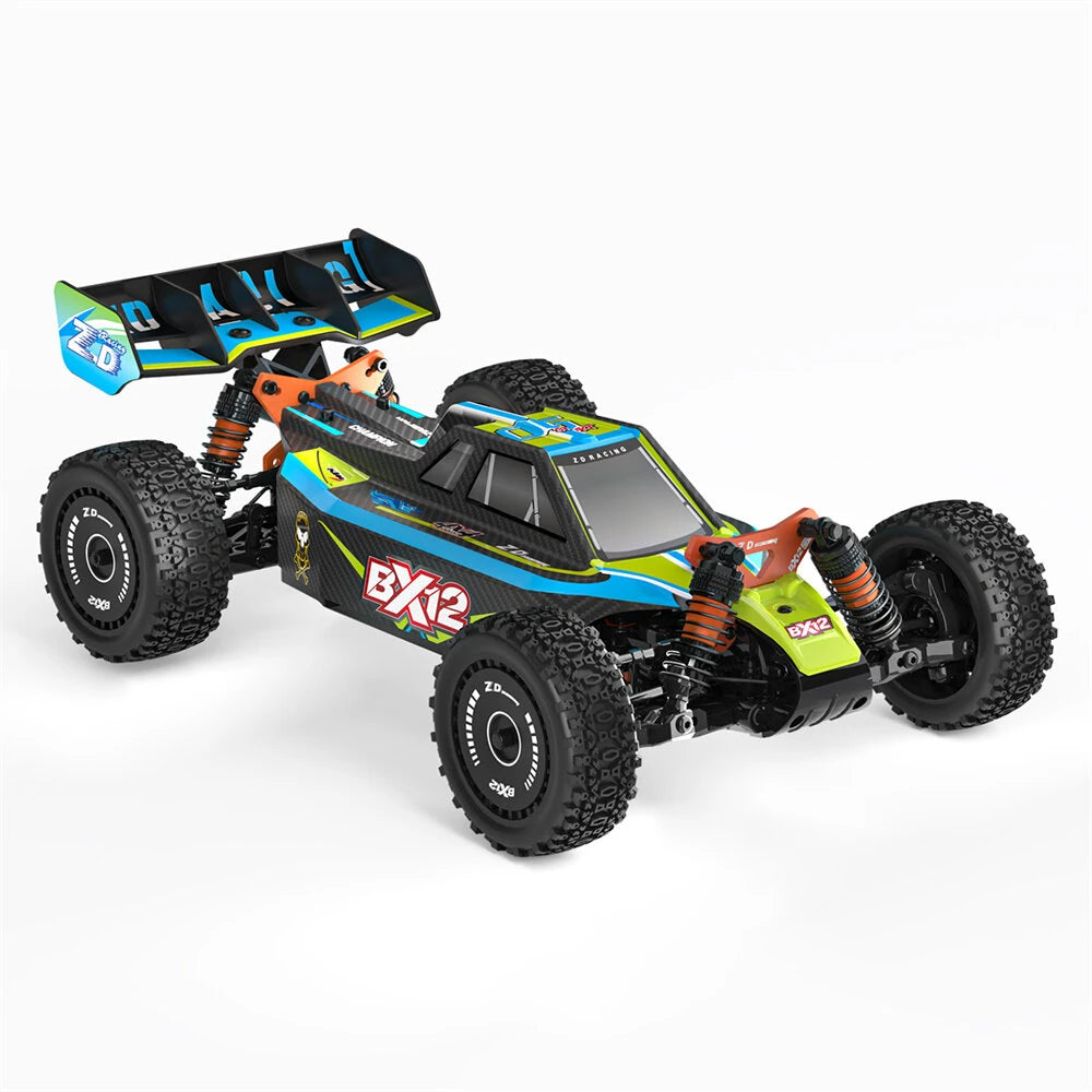 ZD Racing BX12 RTR 1/12 2.4G 4WD 70km/h 3S Brushless RC Car High Speed Racing Off-Road Truck Metal Chassis Gears Differential Vehicles Models Oil Filled Shocks Toys