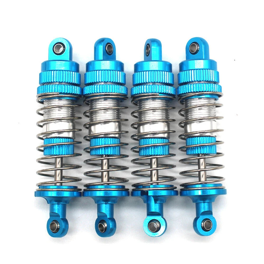 4PCS Upgraded Metal Parts Oil Filled Shock Absorbers Dampers for 1/14 ZD Racing MT16 Rlaarlo JIUSI MT14R PT14R RC Cars Vehicles Models Spare Accessories