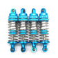 4PCS Upgraded Metal Parts Oil Filled Shock Absorbers Dampers for 1/14 ZD Racing MT16 Rlaarlo JIUSI MT14R PT14R RC Cars Vehicles Models Spare Accessories