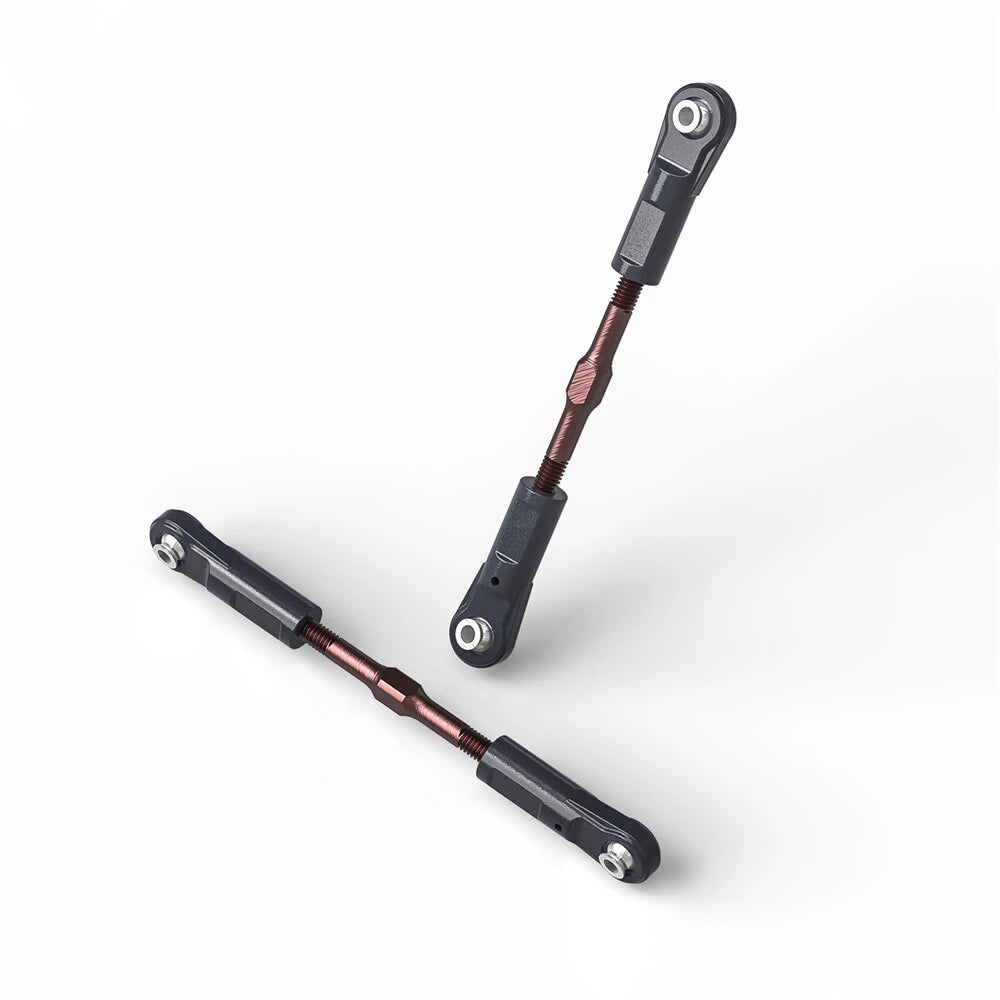 2PCS ZD Racing MT09 1/7 Brushless Monster Truck RC Car Parts Upper/Steering Linkage Rod Vehicles Models Spare Accessories 09019 09020