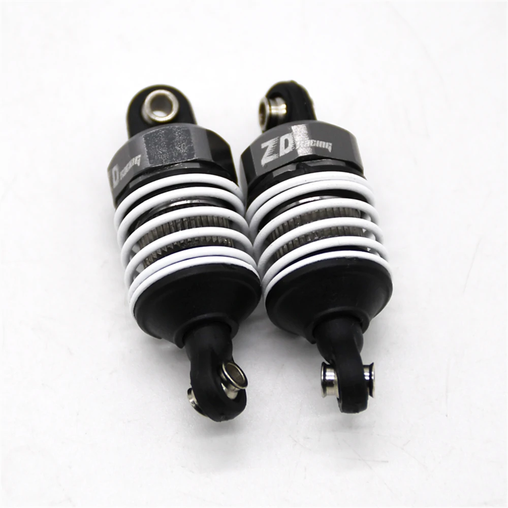 2PCS ZD Racing EX16 S16 1/16 RC Car Spare Oil Filled Shocks Absorber Damper 6626 Vehicles Models Parts Accessories