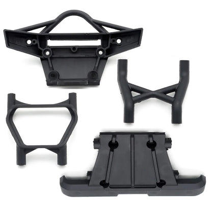 ZD Racing MT16 1/16 RC Car Parts Front Rear Bumper Protector Set Vehicles Models Spare Accessories 16012 16013