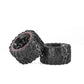 2PCS ZD Racing MT09 1/7 Brushless Monster Truck RC Car Parts Wheels Tires Wheelie Bar Assembly Vehicles Models Spare Accessories 09009 09049