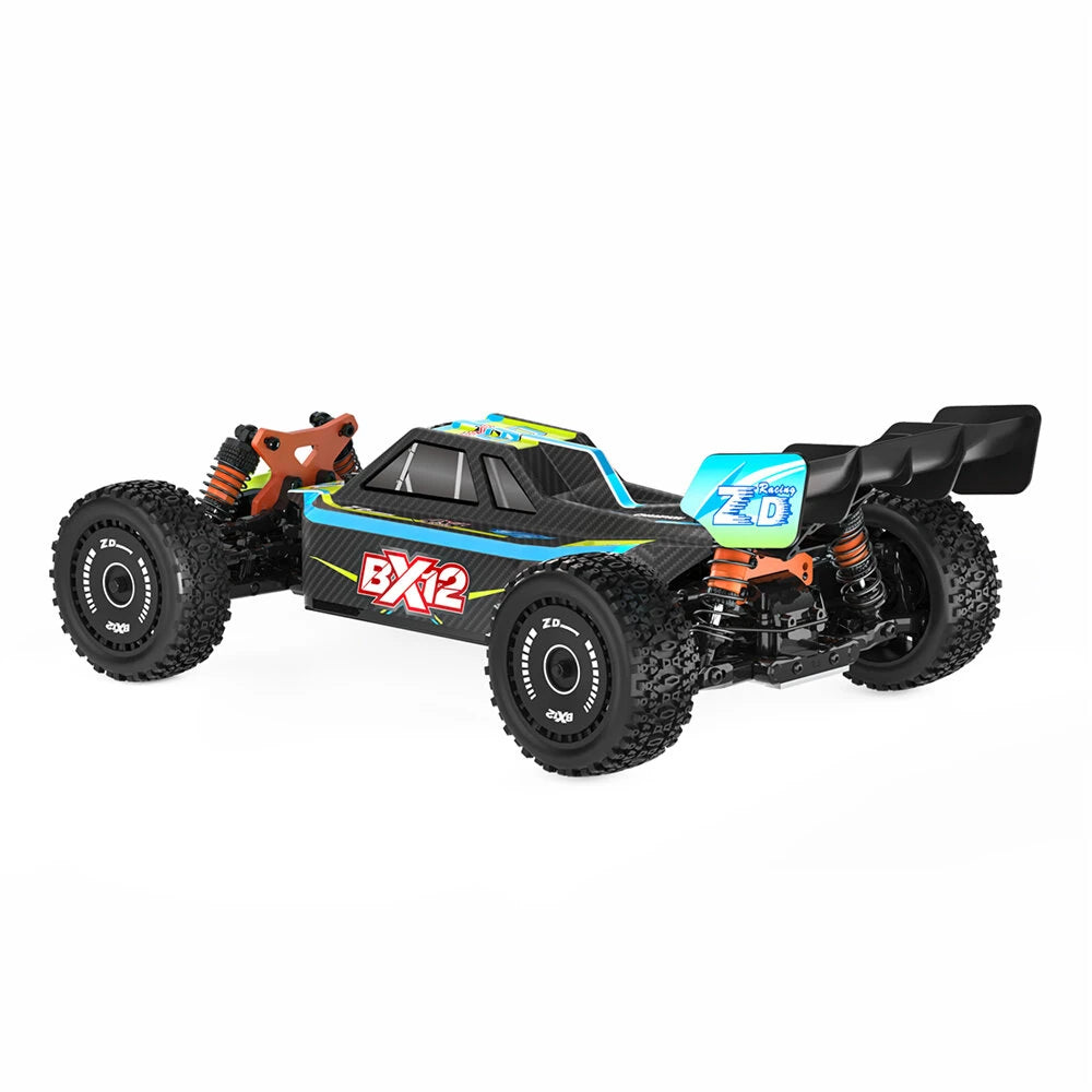 ZD Racing BX12 RTR 1/12 2.4G 4WD 70km/h 3S Brushless RC Car High Speed Racing Off-Road Truck Metal Chassis Gears Differential Vehicles Models Oil Filled Shocks Toys
