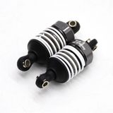 2PCS ZD Racing EX16 S16 1/16 RC Car Spare Oil Filled Shocks Absorber Damper 6626 Vehicles Models Parts Accessories
