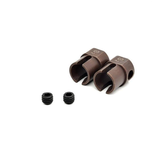 2PCS ZD Racing DBX-07 1/7 Upgraded S2 Alloy Steel Drive Gear Cup 8656 Desert Monster Vehicles Model Spare Parts