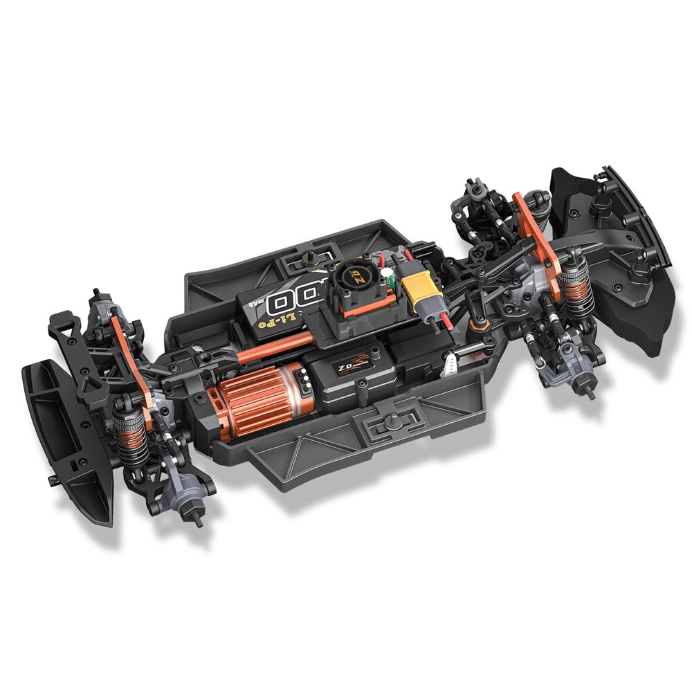 zd racing rx12 rtr 1/12 2.4g 4wd 80km/h 3s brushless drift rally rc car gyro metal chassis gear oil filled shock led light rocket motor esc high speed vehicles models toys