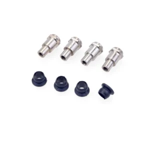 4pcs zd racing 8007 shock damper bushing w/ sleeves for 9116 08427 mt8 1/8 rc car spare parts